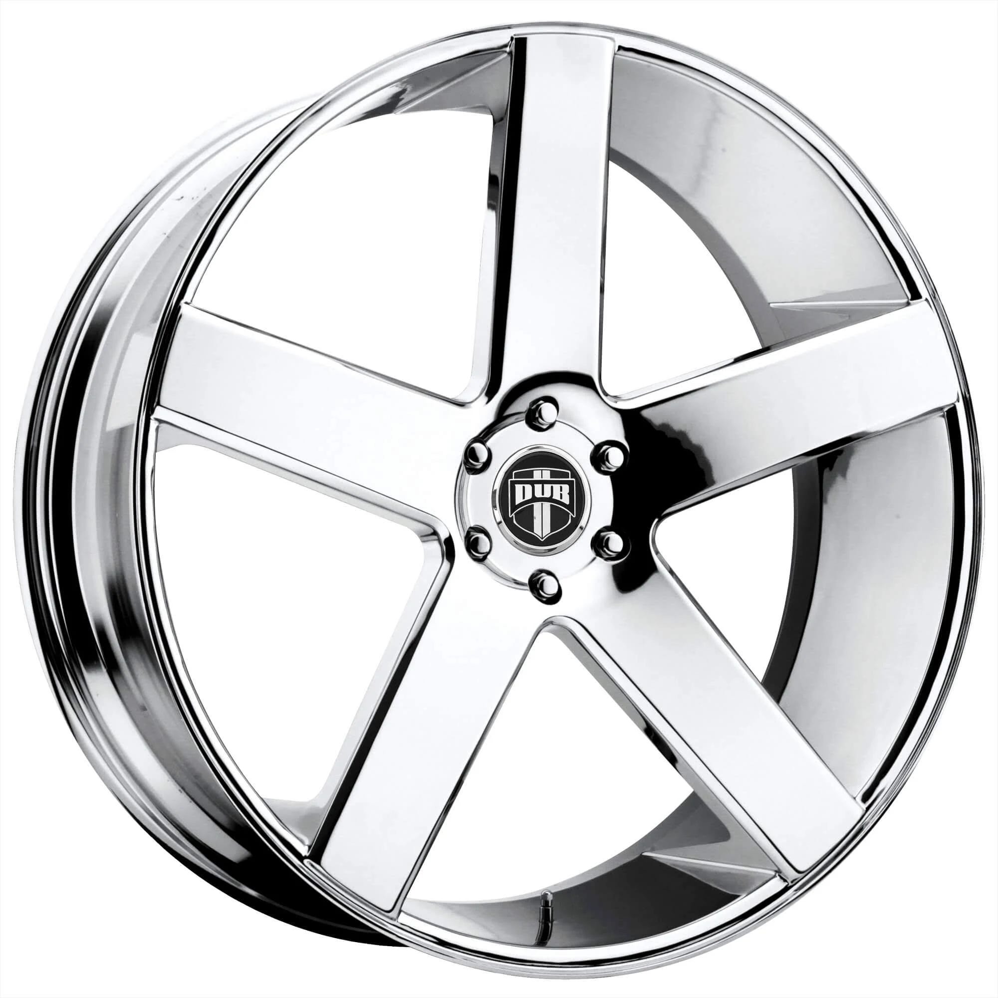 High-Quality Chrome Wheels by Dub for 22 Inch Rims | Image