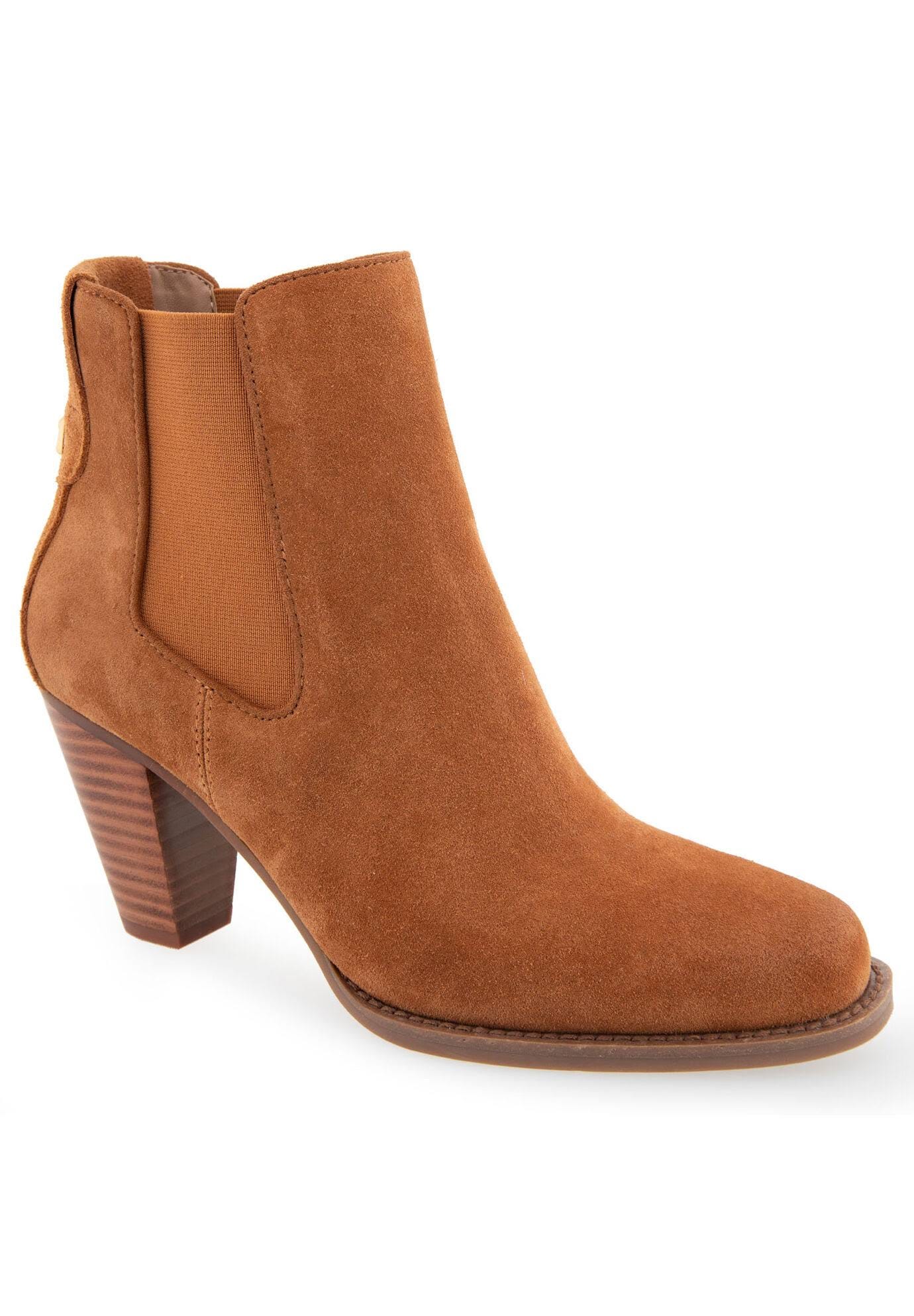 Tan High Heel Bootie: Luxurious and Versatile | Image