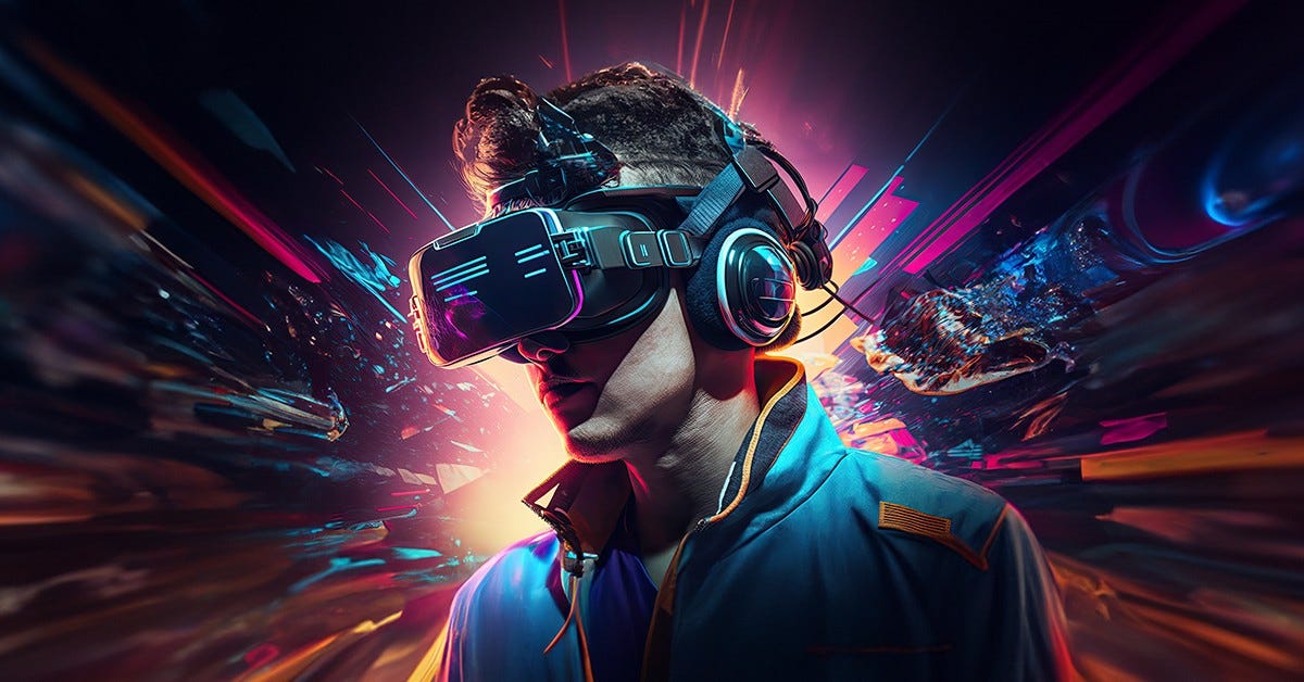 🌈🎮 Virtual Reality Adventure! 🚀