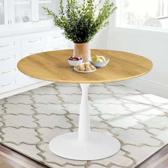 elevens-wood-color-top-round-dining-table-white-size-36-1