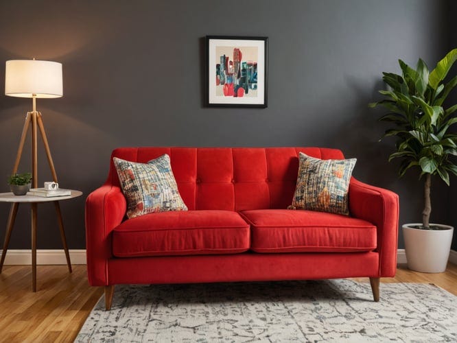 Loveseat-Red-Sofas-1