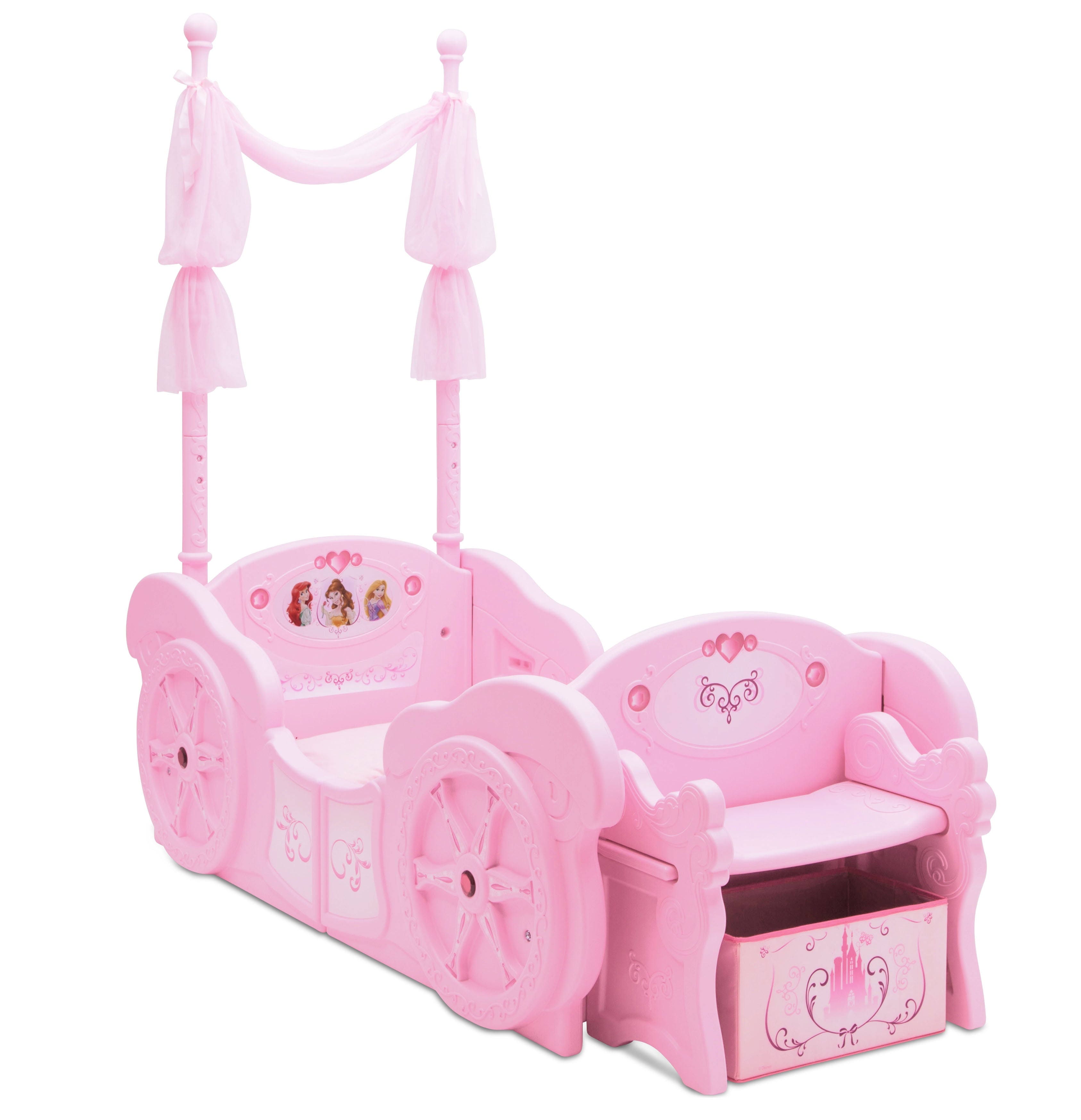 Disney Princess Carriage Toddler-to-Twin Bed | Image