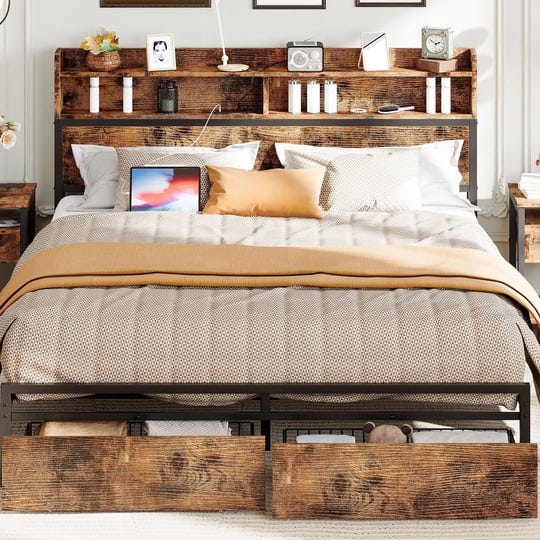 ironck-king-size-bed-frame-with-bookcase-headboard-drawer-charging-stationsturdy-metal-platform-bed--1