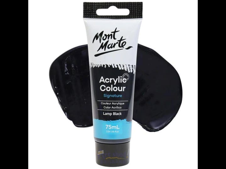 mont-marte-acrylic-paint-studio-75ml-lamp-black-1