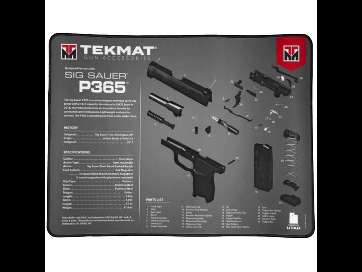 tekmat-sig-sauer-p365-ultra-20-cleaning-mat-1