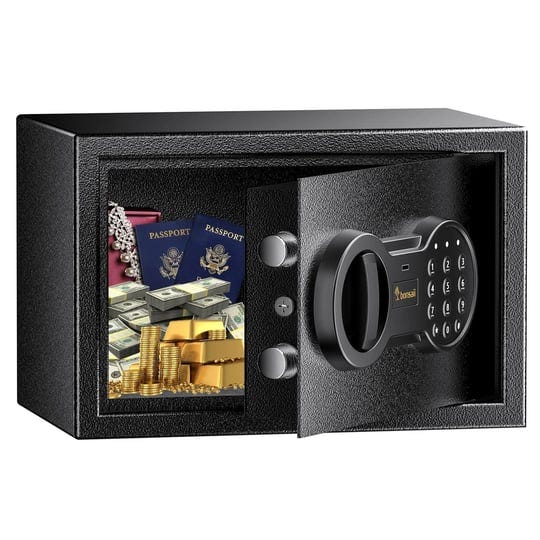 bonsaii-safe-box-for-home-money-safe-lock-box-with-electronic-digital-keypad-0-26-cubic-feet-small-h-1