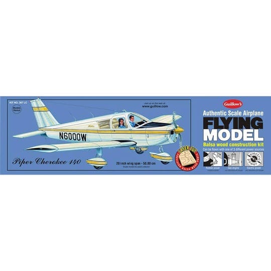 piper-cherokee-140-laser-cut-model-kit-1