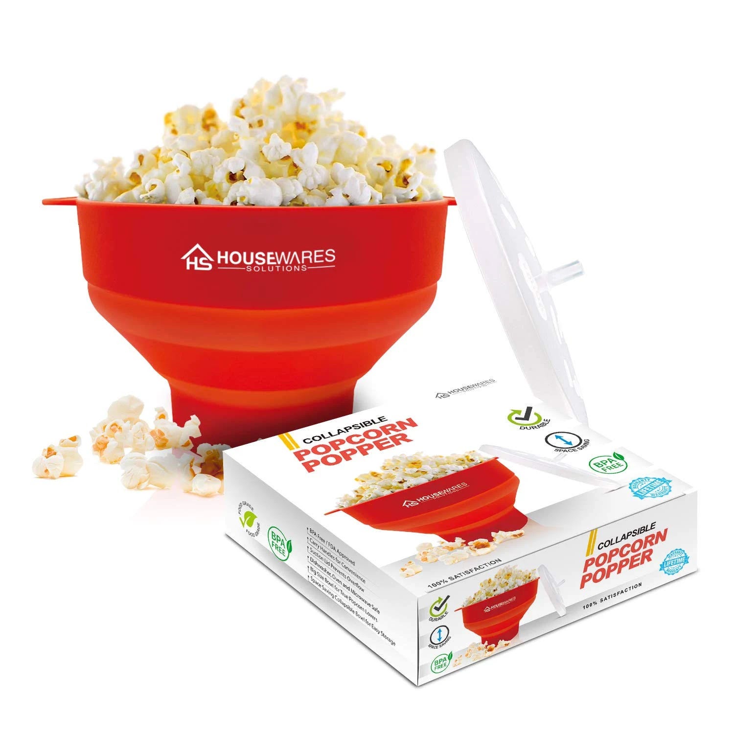Microwave Popcorn Popper for Healthy Homemade Popcorn | Image