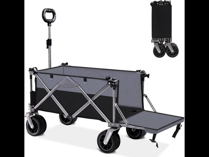 beach-wagon-with-big-wheels-brake-180l-heavy-duty-collapsible-wagon-cart-utility-with-extending-tail-1