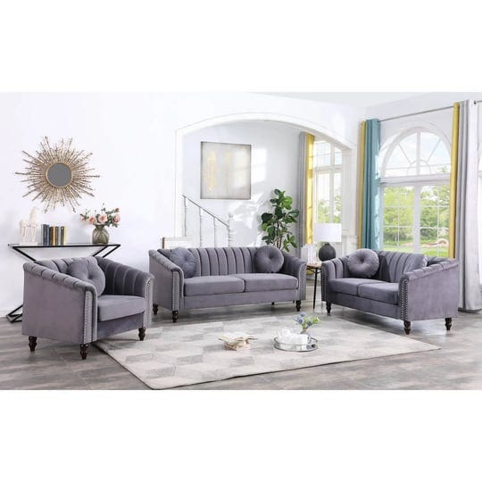 3-piece-living-room-set-lt-home-living-inc-fabric-gray-microfiber-1