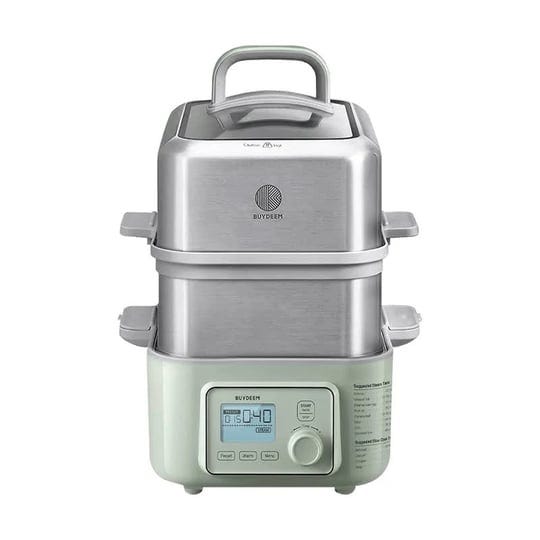 buydeem-5-quart-electric-one-touch-digital-multifunctional-food-steamer-with-2-tier-rack-g563-1