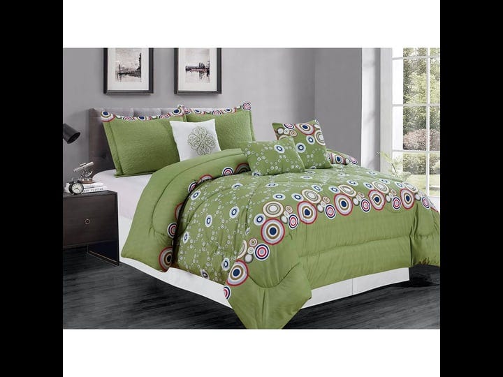 premius-kylie-7-piece-oversized-comforter-set-green-queen-1