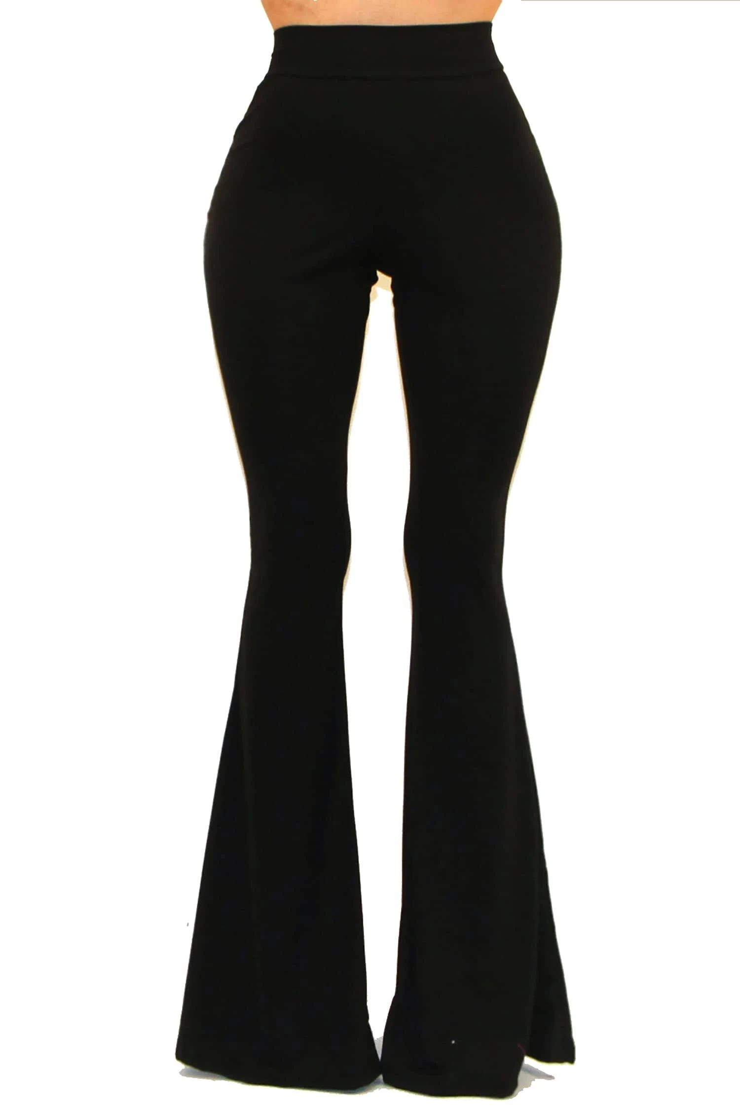 Stylish Wide-Leg Woven Pants for a Groovy Retro Look | Image