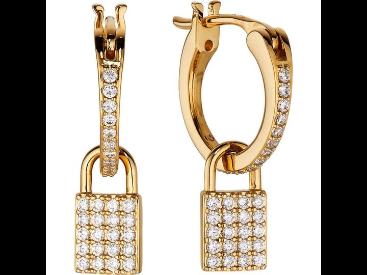 ajoa-cz-lock-drop-huggie-hoop-earrings-in-gold-at-nordstrom-rack-1