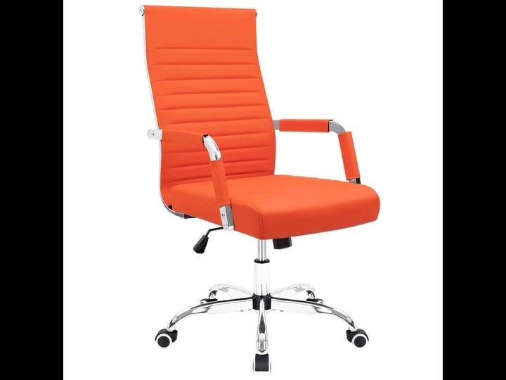 furmax-ribbed-office-desk-chair-mid-back-leather-executive-conference-task-chair-adjustable-swivel-c-1