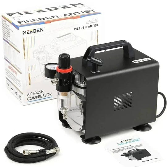 airbrush-1-5-hp-auto-stop-airbrush-compressor-meeden-art-7001-1