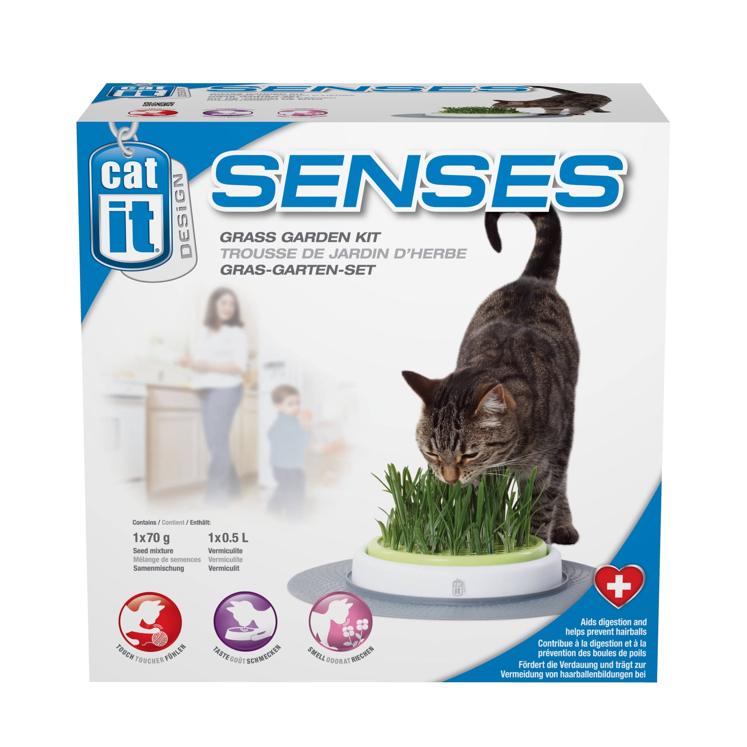 Grow-Your-Own Catnip Garden Kit: Stimulate Cats' Senses Naturally | Image
