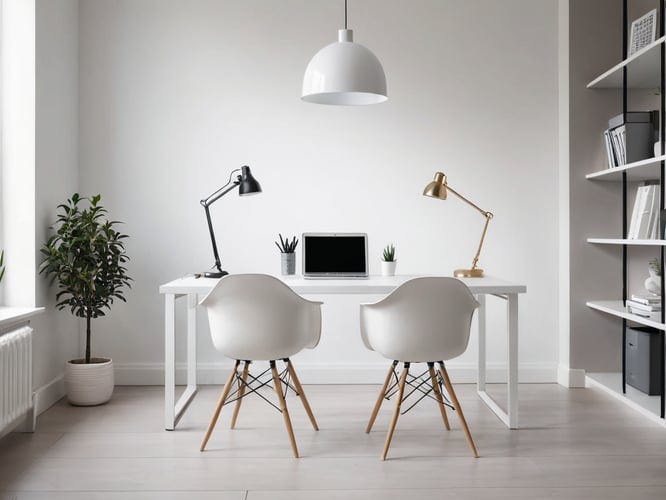 Chair-And-White-Desks-1