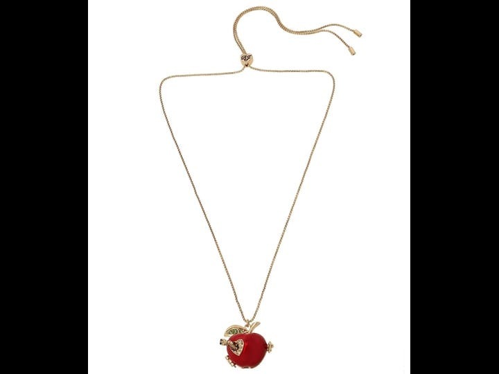 betsey-johnson-apple-pendant-slider-necklace-red-1