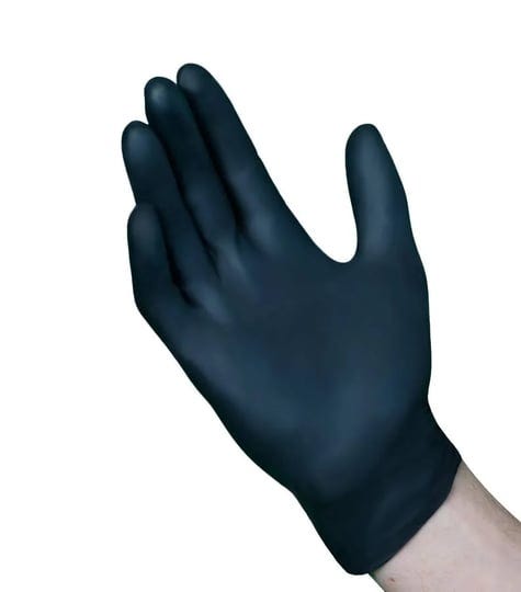 vguard-a16a33-nitrile-rubber-gloves-100pc-5mil-large-black-disposable-gloves-womens-size-one-size-1