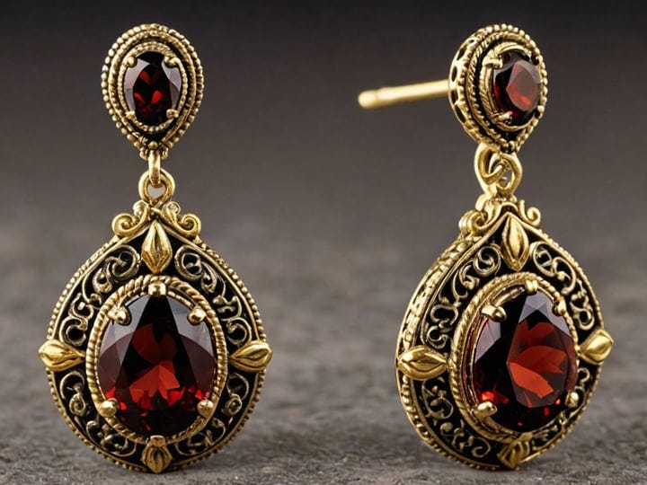 Garnet-Earrings-6