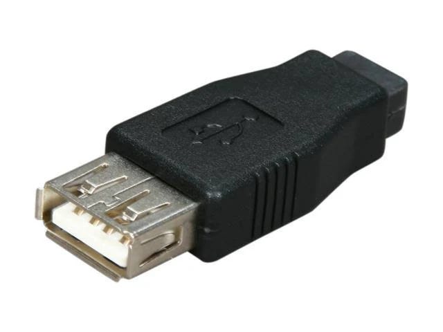 USB A Female to Mini USB B (5pin) Female Adapter | Image