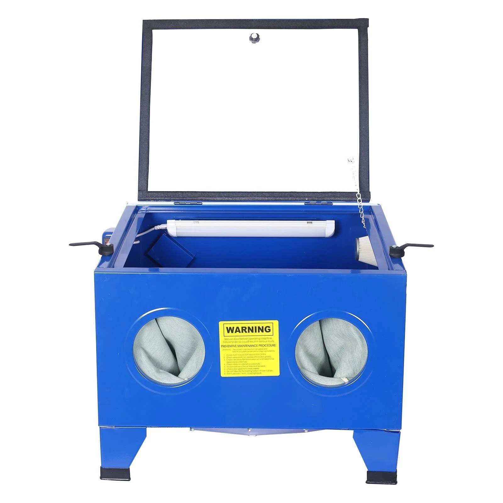 25-Gallon Portable Sandblaster Cabinet Workbench Kit | Image