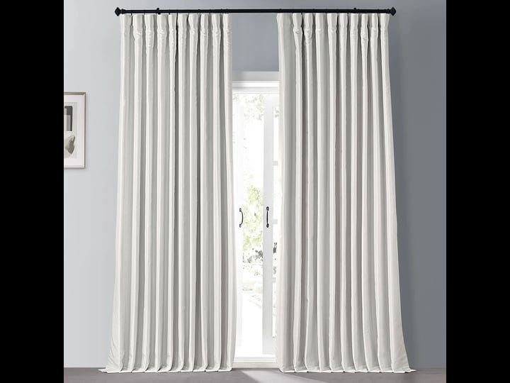 exclusive-fabrics-faux-silk-extra-wide-blackout-single-curtain-panel-size-x-96-ivory-1
