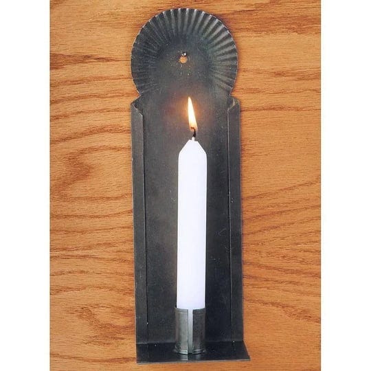 handmade-tin-metal-wall-mounted-sconce-candle-holder-with-crimped-top-1