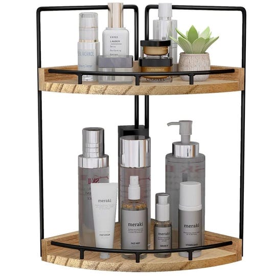 dorhors-2-tier-bathroom-counter-organizervanity-counter-corner-shelf-skincare-wood-countertop-bathro-1