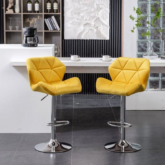 roundhill-furniture-breni-velvet-diamond-tufted-swivel-adjustable-height-barstool-set-of-2-yellow-1