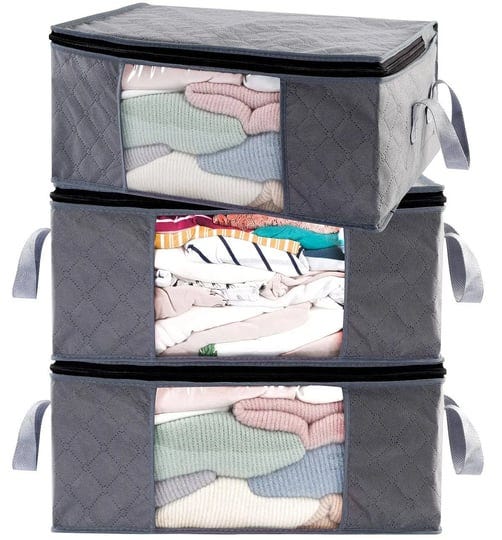 abo-gear-g01-bins-bags-closet-organizers-sweater-clothes-storage-containers-3pc-pack-gray-1