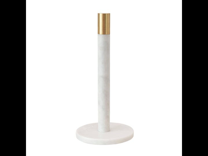 marble-towel-holder-with-brass-top-white-1