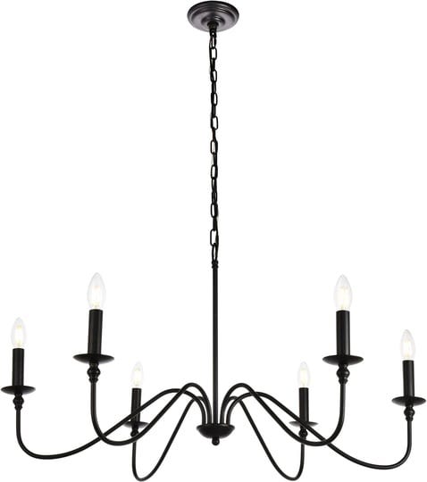 elegant-rohan-chandelier-6-light-matte-black-36w-1