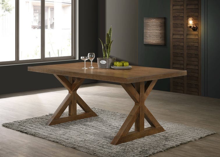roundhill-furniture-enna-morden-farmhouse-wood-trestle-dining-table-brushed-driftwood-1