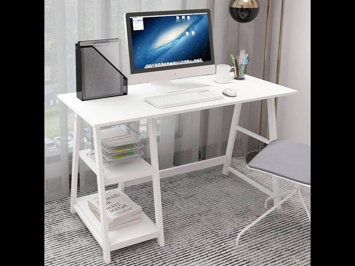 natwind-47-white-desk-with-2-tier-storage-shelveshome-office-computer-desk-study-table-for-kids-stud-1