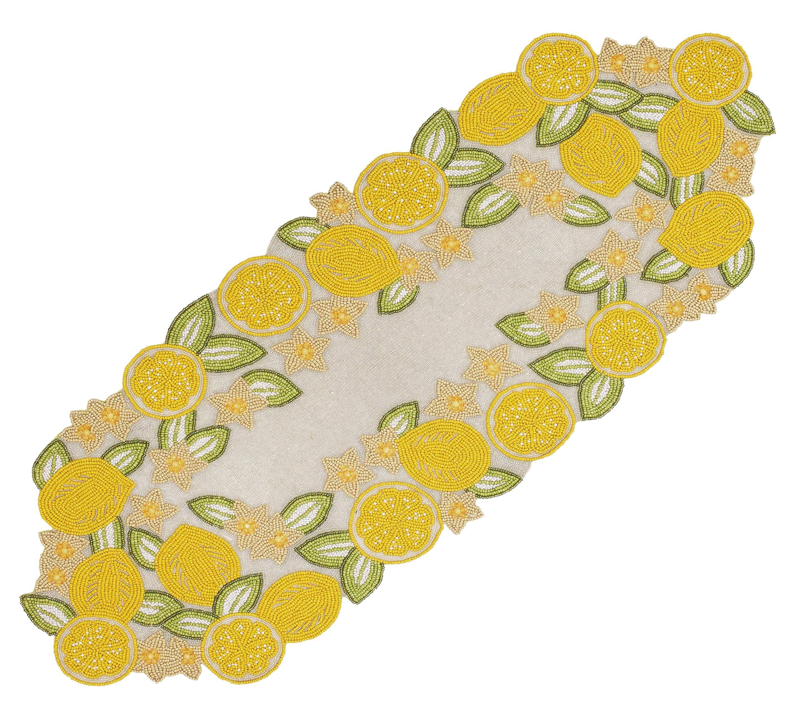 Handcrafted Beaded Table Runner for All Occasions | Image