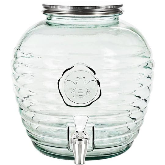 couronne-co-bee-my-recycled-glass-beverage-dispenser-g5297-sp-9-5-inches-tall-270-5-ounce-capacity-c-1
