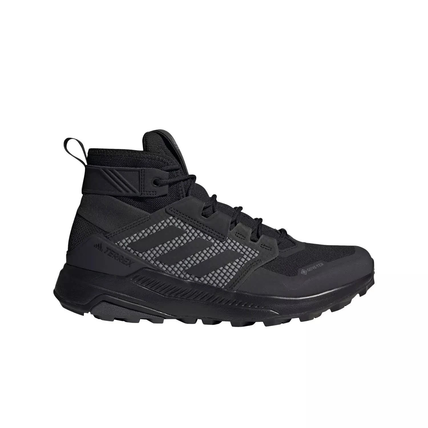 Adidas Trailmaker GORE-TEX Mid Hiking Shoes - Core Black/DGH Grey - Size 7 | Image