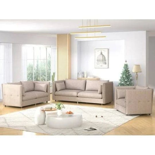 balus-3-pieces-of-living-room-furniture-set-modern-linen-sectional-sofa-include-3-seater-sofa-lovese-1