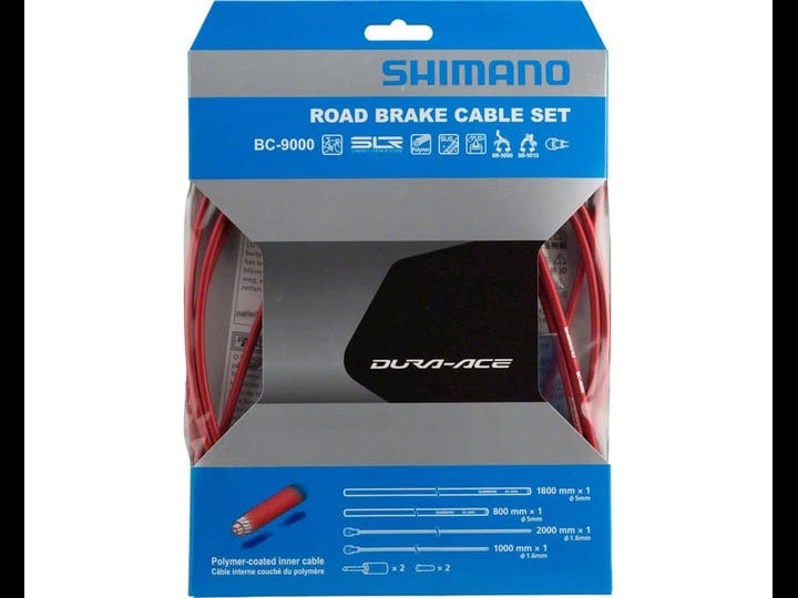 shimano-polymer-road-bicycle-brake-cable-set-red-1