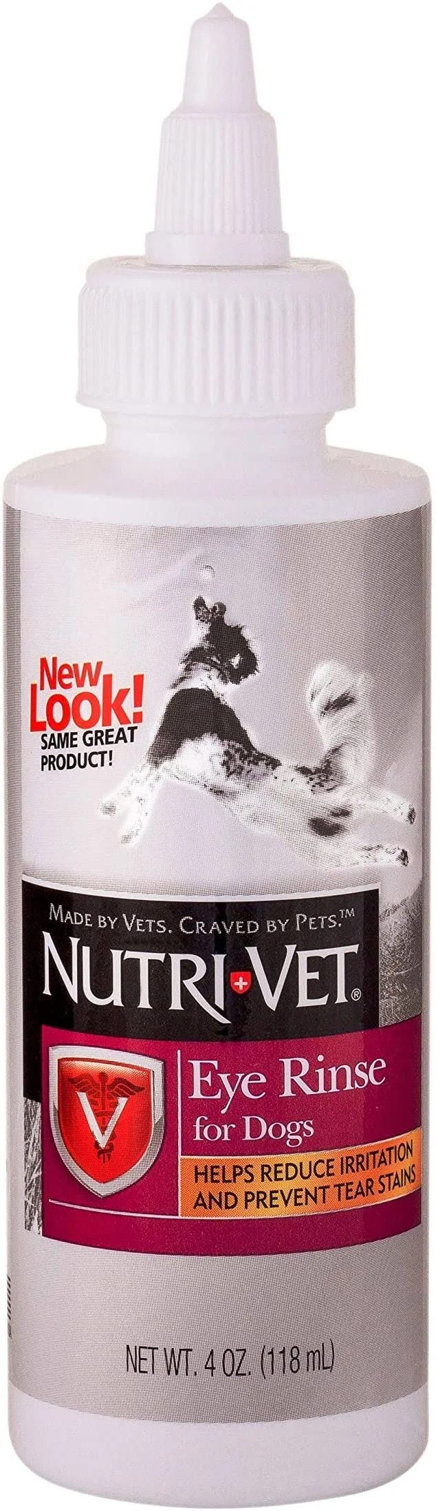 Nutri-Vet Dog Eye Rinse: Gentle, Boric Acid-Infused Formula for Clear and Soothed Eyes | Image