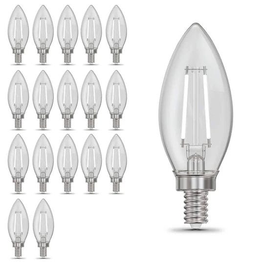 feit-electric-60-watt-equivalent-b10-dim-white-filament-clear-glass-chandelier-e12-candelabra-led-li-1