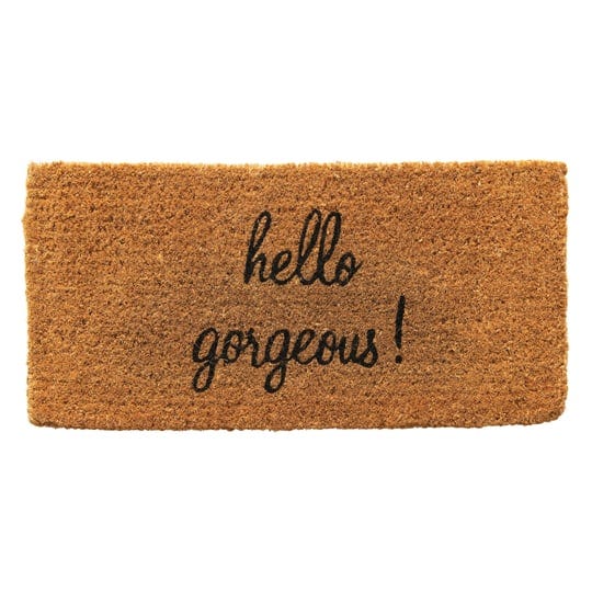 creative-co-op-hello-gorgeous-natural-coir-doormat-1