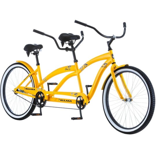 kulana-lua-single-speed-tandem-cruiser-bike-26-inch-wheels-yellow-1