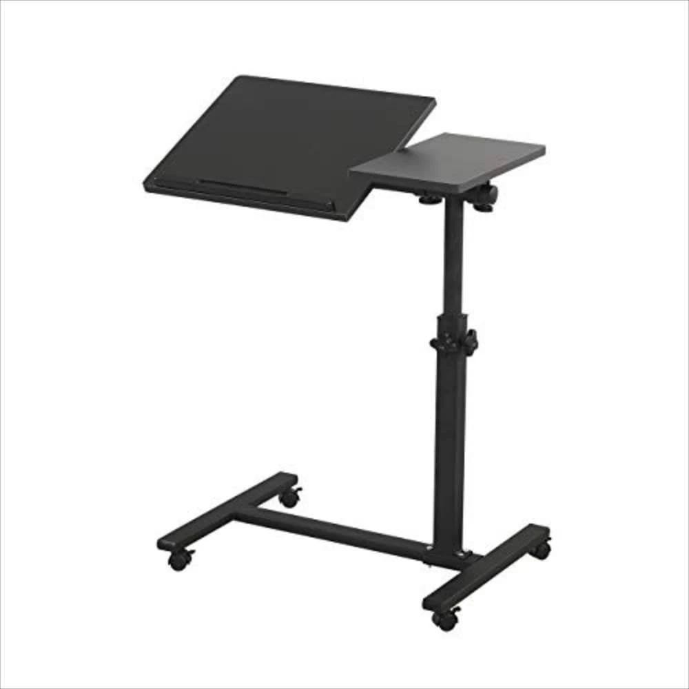 Overbed Tray Table for Laptop and Comfortable Adjustments | Image