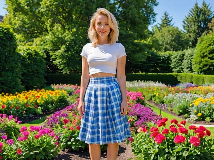 Blue-Plaid-Skirt-5