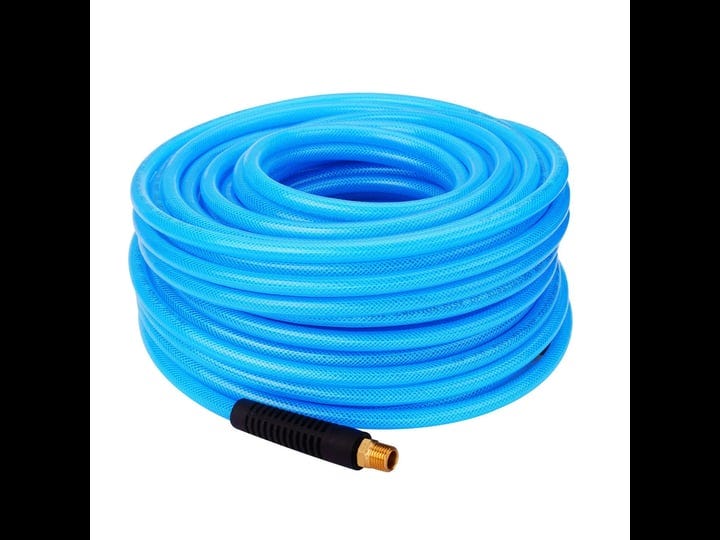 wynnsky-reinforced-polyurethane-pu-air-hose-1-4x100ft-300-psi-air-compressor-hose-with-1-4-mnpt-bras-1