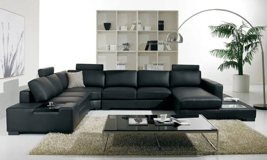 divani-casa-t35-modern-black-leather-sectional-sofa-with-light-1
