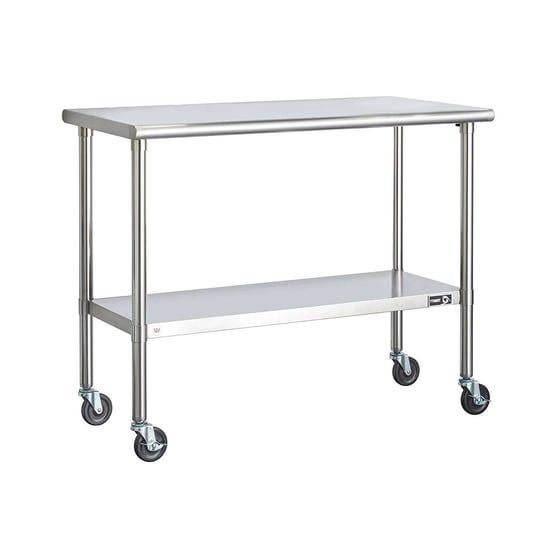 quikfurn-stainless-steel-2-ft-kitchen-island-cart-prep-table-with-casters-in-silver-mathis-home-1